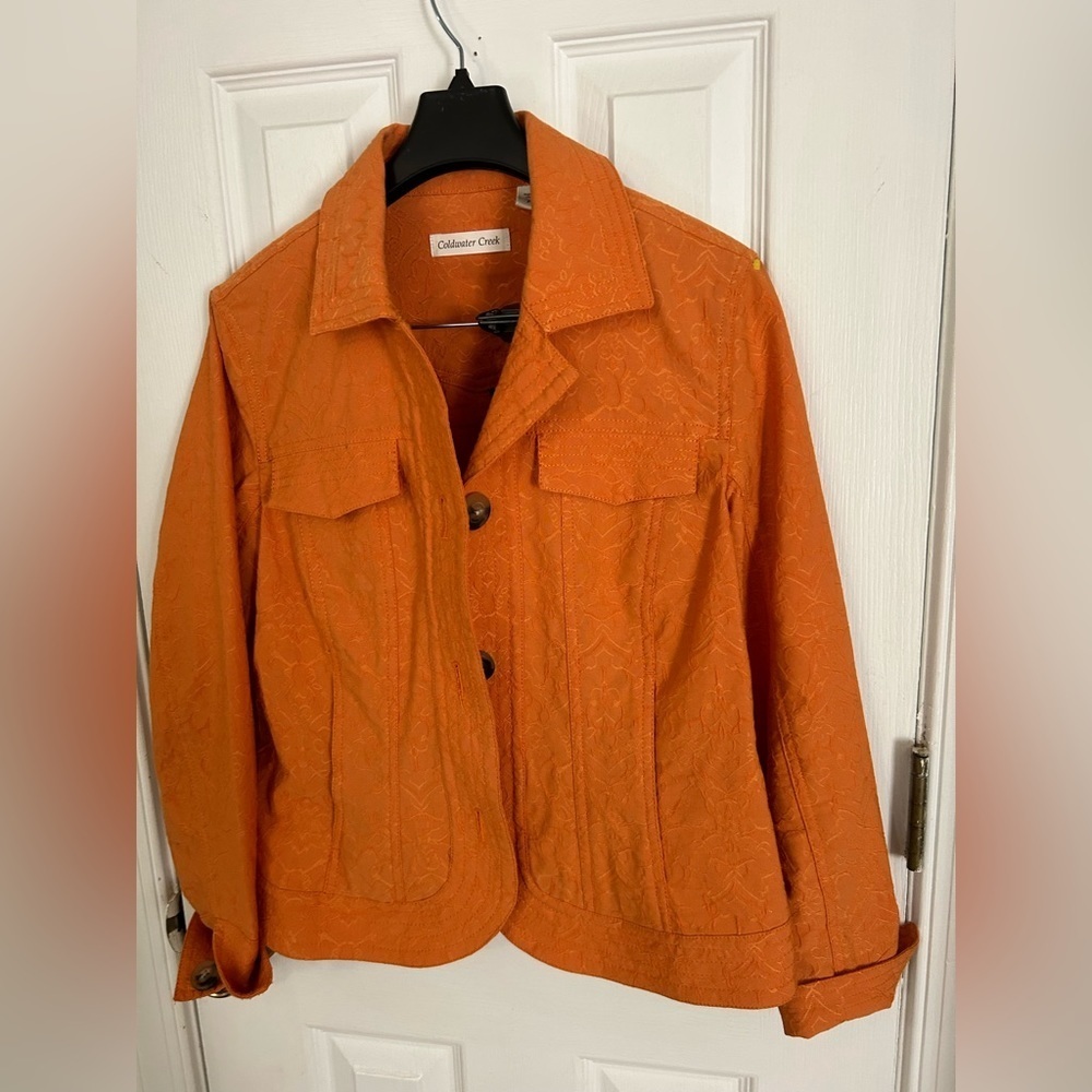Cold Water Creek Jacket Button Front